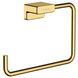 Тримач-кільце для рушників HANSGROHE AddStoris 41754990 189мм прямокутний металевий золото 1 з 3