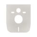 Комплект інсталяції Q-TAP Nest/Jay кнопка сатин безобідковий унітаз Q-TAP з кришкою мікроліфт дюропласт QT07335177W45138 8 з 8