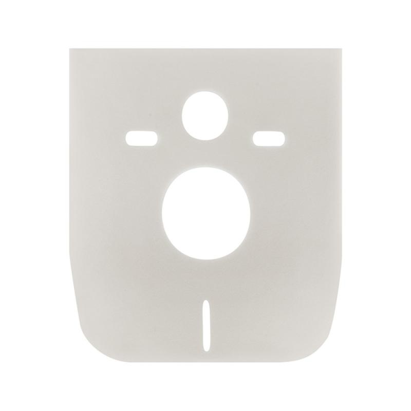 Комплект інсталяції Q-TAP Nest/Jay кнопка сатин безобідковий унітаз Q-TAP з кришкою мікроліфт дюропласт QT07335177W45138