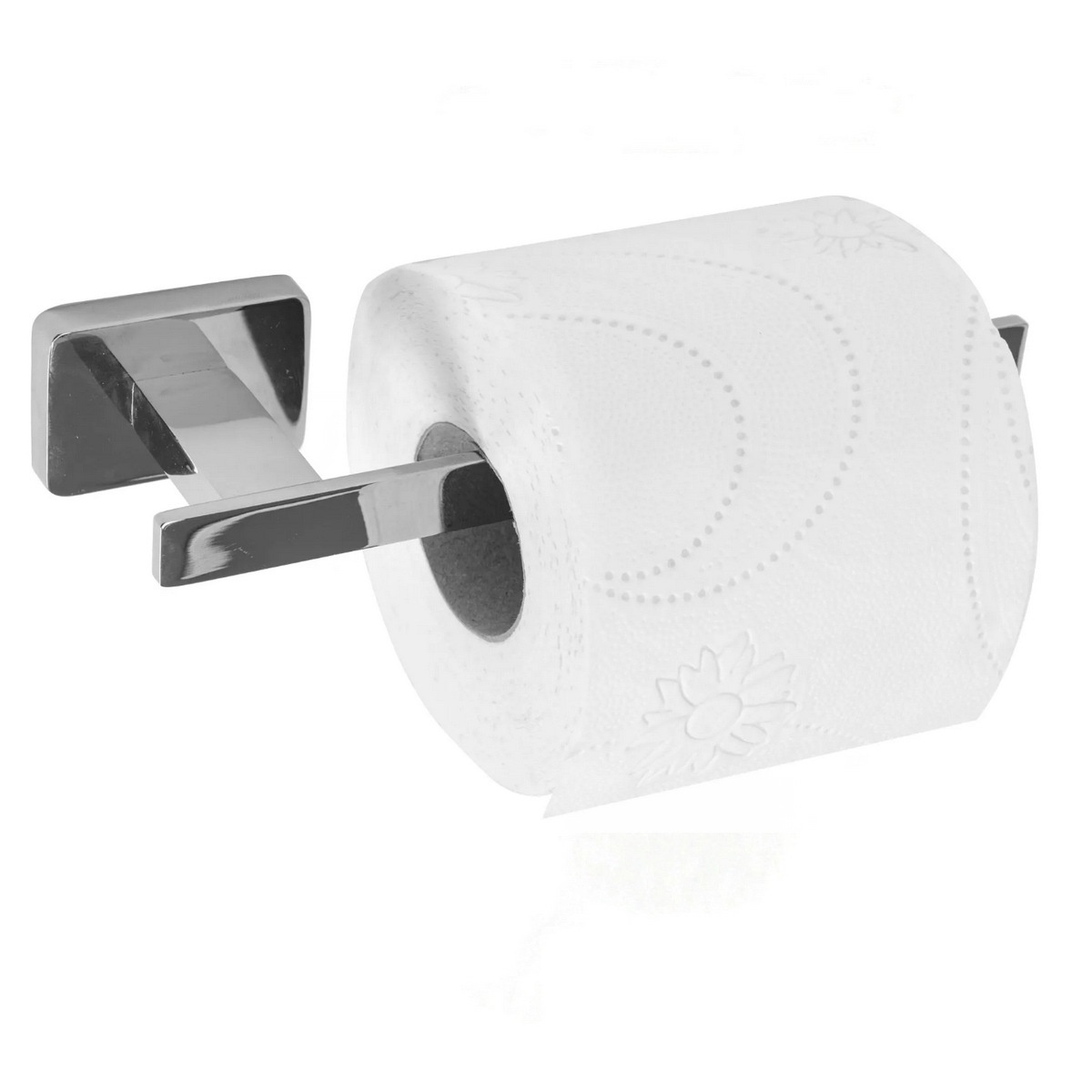 Тримач для туалетного паперу REA OSTE 04 CHROM REA-80041 прямокутний металевий хром