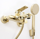 Змішувач для ванної одноважільний із коротким виливом REA VIRAL GOLD золото латунь REA-B2024 3 з 5