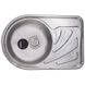 Мийка для кухні із нержавіючої сталі кутова HAIBA Polish 670x440x180мм глянцева 0.8мм із сифоном HB0558 1 з 3