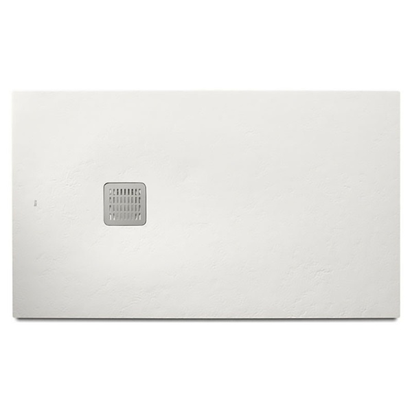 Піддон для душової кабіни ROCA TERRAN AP1014B038401100 120x90x3см прямокутний із штучного каменю із сифоном білий