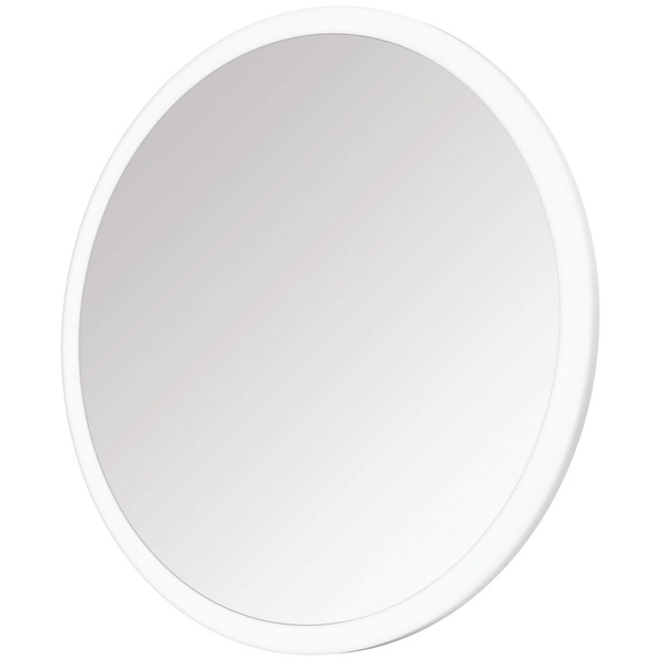 Косметическое зеркало с подсветкой DEANTE Round USB круглое подвесное пластиковое хром ADR_0821