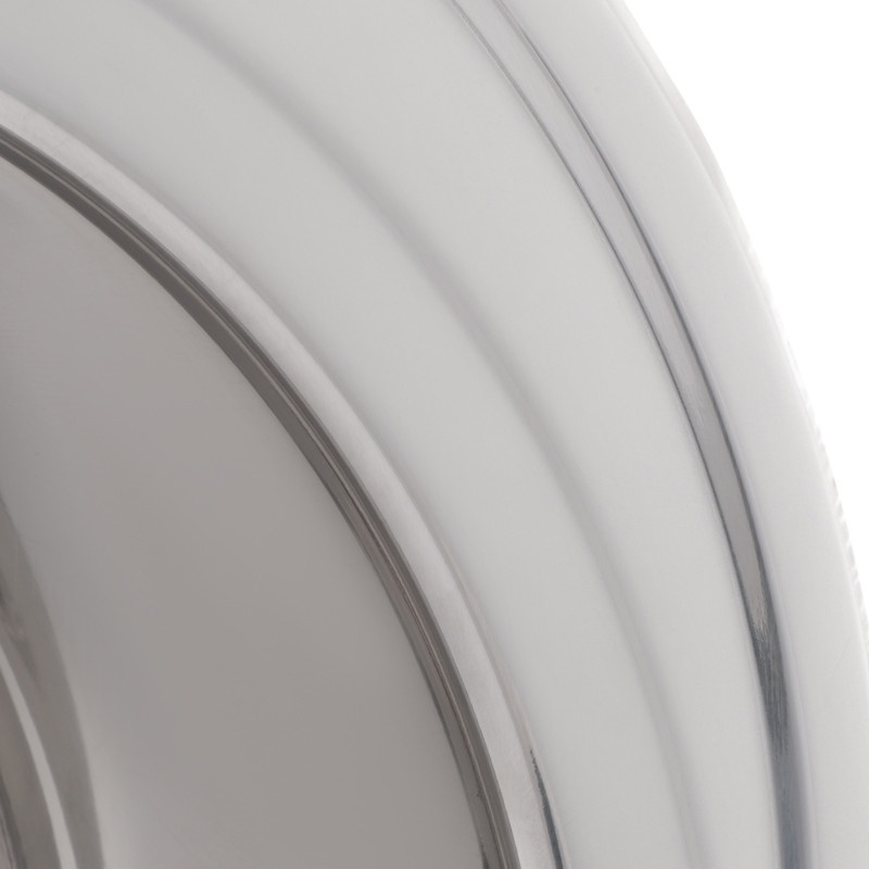 Мийка для кухні із нержавіючої сталі кругла HAIBA 510x510x180мм глянцева 0.8мм із сифоном HB0546