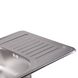 Кухонна мийка металева прямокутна LIDZ 500мм x 690мм мікротекстура 0.8мм із сифоном LIDZ6950MDEC 6 з 7