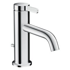 Змішувач для умивальника одноважільний HANSGROHE AXOR One хром латунь з донним клапаном 48000000