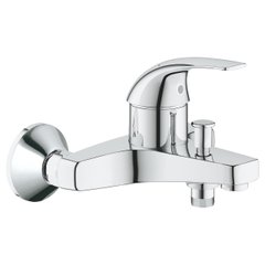 Змішувач для ванної одновентильний із коротким носиком GROHE BauCurve хром латунь 32806000