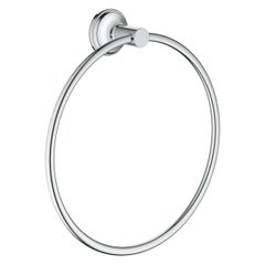 Держатель-кольцо для полотенец GROHE Essentials Authentic 40655001 200мм округлый металлический хром