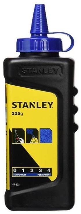 Порошок меловой разметочный Stanley, 225г, синий