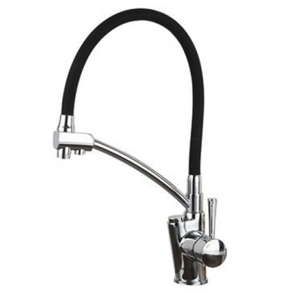 Кран на кухню с краном для фильтрованной водой GAPPO G4398-11 черный латунь 1037424