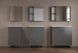Набор мебели в ванную ROZZY JENORI ATLANT серый RJ02801GR 5 из 5