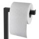 Ершик для унитаза напольный с держателем туалетной бумаги YOKA PD.MARKO-BLK прямоугольный из нержавеющей стали черный reac-20000000132 5 из 11