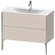 Тумба под умывальник DURAVIT XViu 101x59.1x48см напольная серая XV43030B191 1 из 3