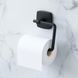 Держатель для туалетной бумаги AM.PM Gem A9034122 прямоугольный металлический черный 7 из 7