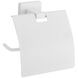 Держатель для туалетной бумаги с крышкой MEXEN Arno прямоугольный металлический белый MEX-7020733-20 1 из 2