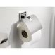 Тримач для туалетного паперу із кришкою HACEKA Mezzo хром метал 1125570 3 з 4