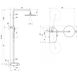 Душевая система с термостатом RAVAK Thermo с верхним душем латунь хром X070161 2 из 5