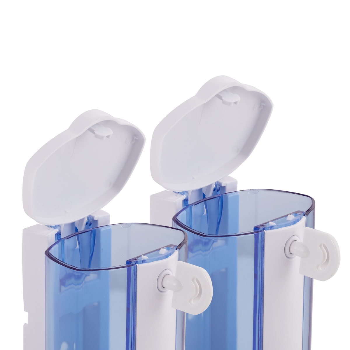 Диспенсер для жидкого мыла LIDZ 120 белый/синий пластик 700мл LIDZPLA1200102