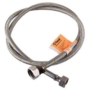 Шланг гнучкий для підключення газу TUCAI TUGAS-HG1212 5237 вн-вн 1/2"x1/2" 150 см нержавіюче обплетення 000004898