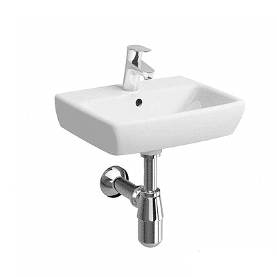 Раковина підвісна для ванної 450мм x 350мм KOLO NOVA PRO білий прямокутна M32146000