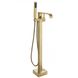 Змішувач для ванної підлоговий REA CARAT B6522 золотий латунь reac-00000000567 1 з 7