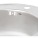 Раковина на кухню стальная круглая Q-TAP 510мм x 510мм матовая 0.8мм с сифоном QTD510SAT08 6 из 7