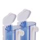 Диспенсер для жидкого мыла LIDZ 120 белый/синий пластик 700мл LIDZPLA1200102 5 из 7