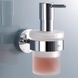 Дозатор для жидкого мыла настенный GROHE Essentials хром 160мл стекло 40448001 4 из 7