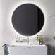 Зеркало круглое в ванную EMCO Pure+ 60x60см c подсветкой кругле 4411 106 06 5 из 5