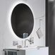 Зеркало круглое в ванную EMCO Pure+ 60x60см c подсветкой кругле 4411 106 06 4 из 5