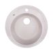 Мийка на кухню керамогранітна кругла LIDZ 510мм x 510мм бежевий без сифону LIDZCOL06D510200 1 з 4