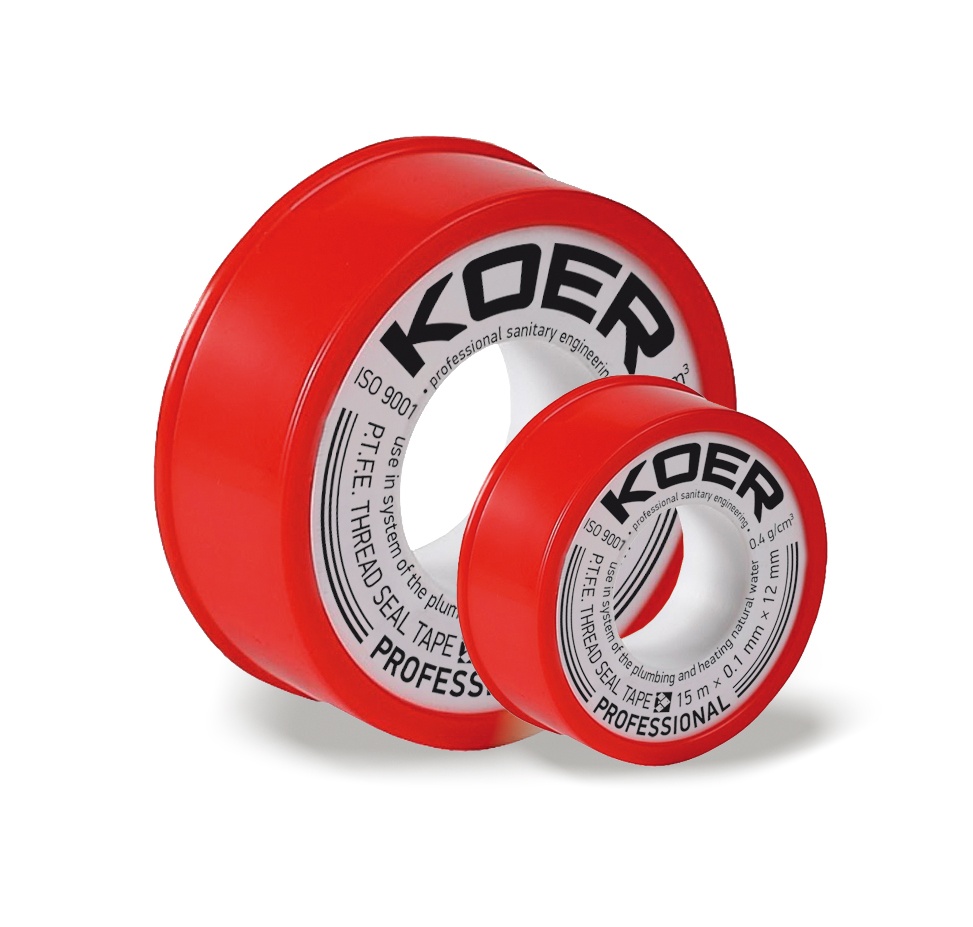 Фум стрічка KOER ST-01 12x0.1 мм 15 м KR0119