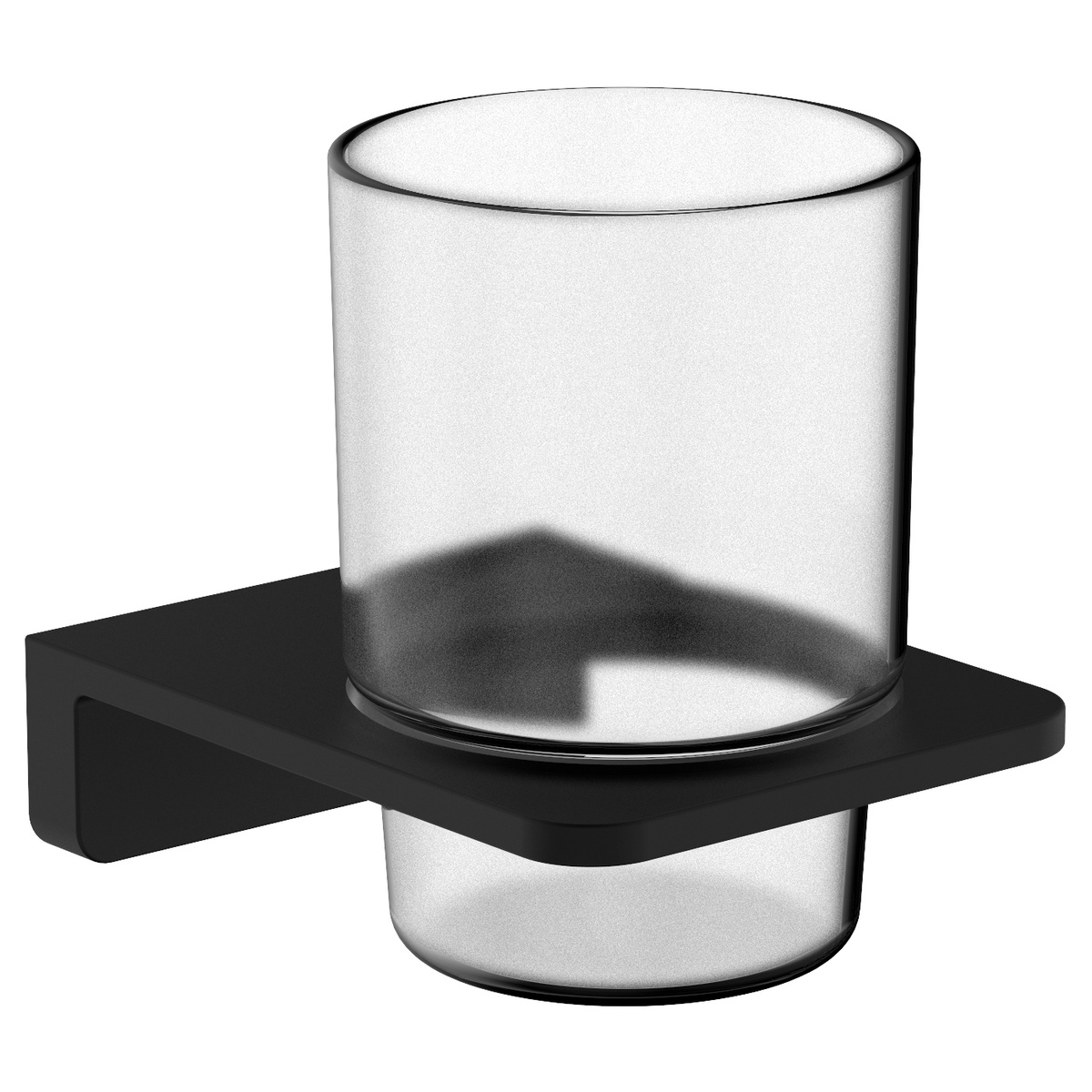 Стакан для зубных щеток подвесной VOLLE DE LA NOCHE черный стекло 10-40-0020-black