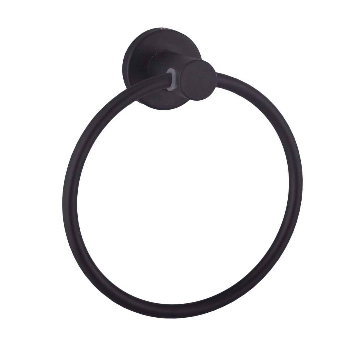 Держатель-кольцо для полотенец GLOBUS LUX BS8407 160мм округлый из нержавеющей стали черный 000022212