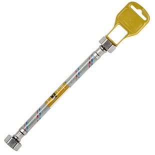 Шланг гибкий для подключения воды KRONER KRM-200 вн-вн 1/2"x1/2" 200 см нейлоновая оплетка CV023664