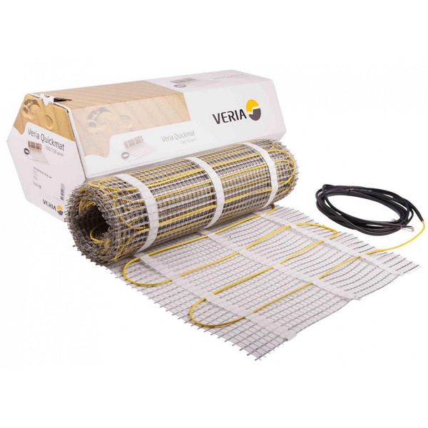 Нагрівальний мат для теплої підлоги VERIA Quickmat 150 6x0.5м 3.5мм 3м² 450Вт 189B0166