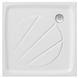 Піддон для душової кабіни RAVAK Perseus Pro 100x100x3см композитний без сифону білий XA03AA01010 1 з 4
