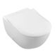 Унитаз подвесной белый VILLEROY&BOCH VERITY DESIGN 2.0 с сиденьем с микролифтом 5C98HR01 1 из 3