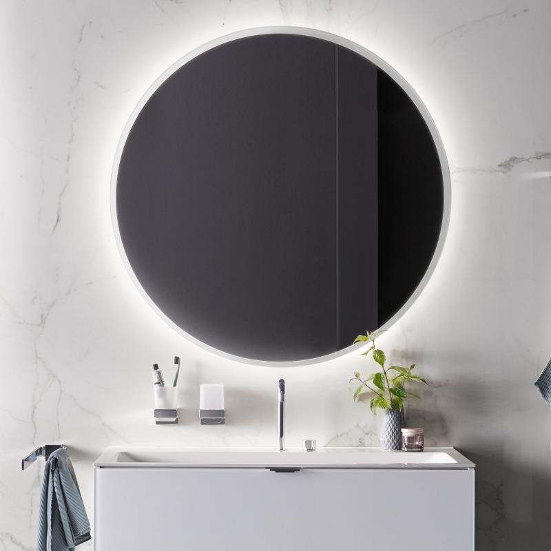 Зеркало круглое в ванную EMCO Pure+ 79x79см c подсветкой кругле 4411 108 08