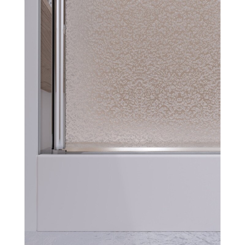 Двері скляні для душової ніші розпашна Q-TAP Presto 79см x 185см матовое скло 5мм профіль хром PRECRM208P5