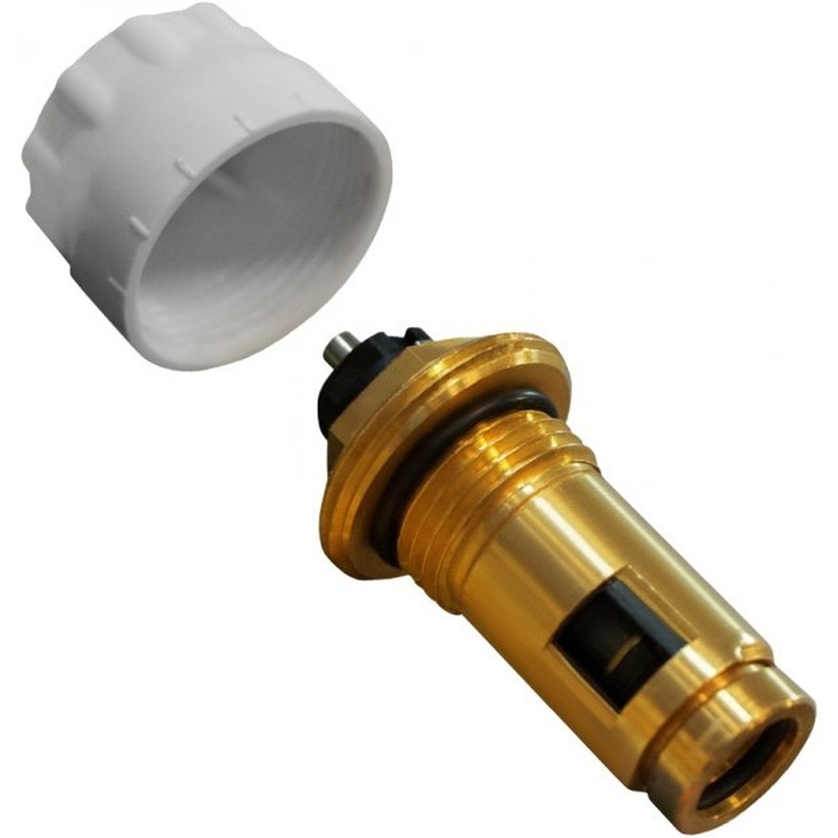 Термостатический радиаторный клапан SOLOMON OUTER NV-QP 5200 прямой 1/2" с преднастройкой 000011407