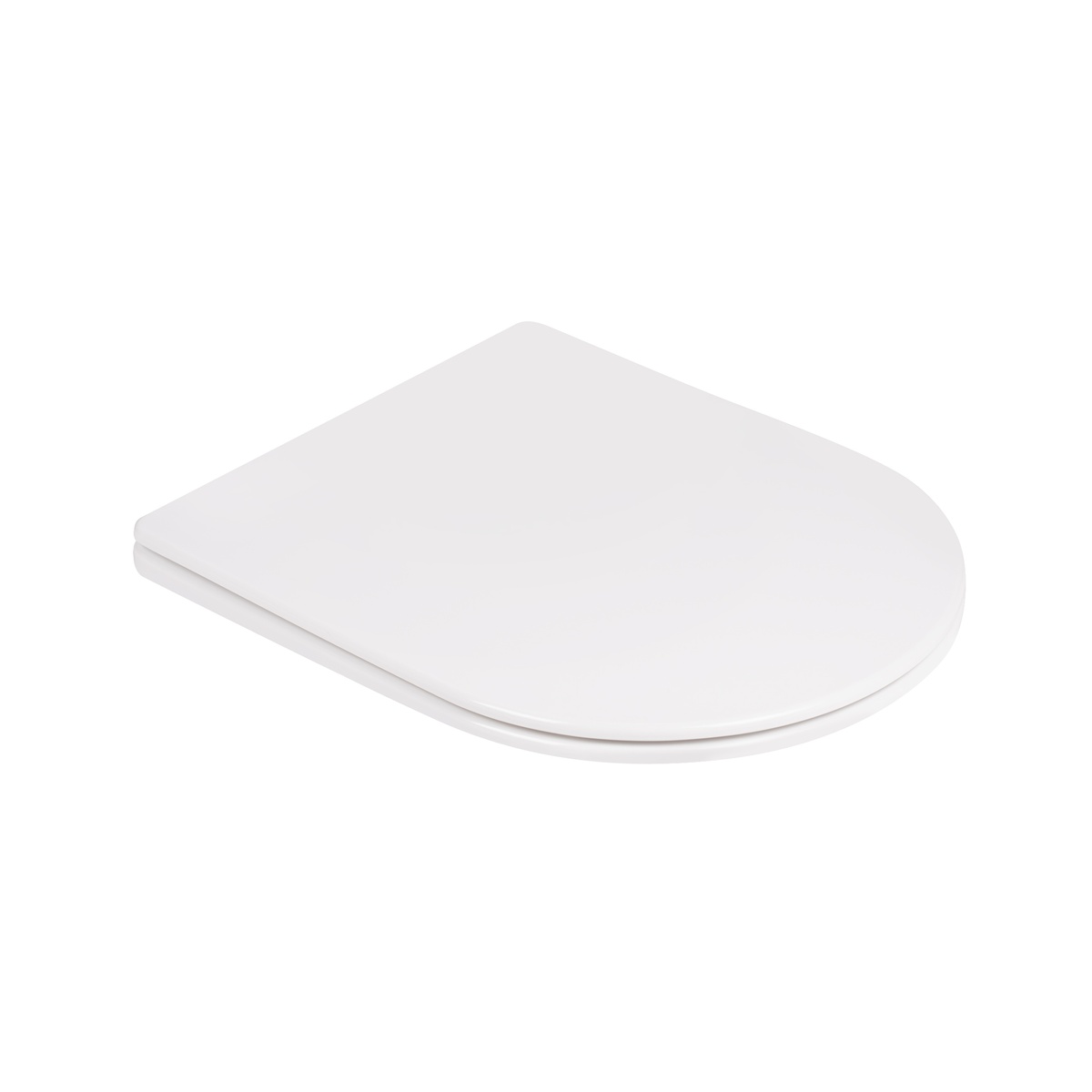 Унітаз-компакт підлоговий безобідковий білий без бачка Q-TAP Swan кришка мікроліфт випуск в стіну QT16223178W