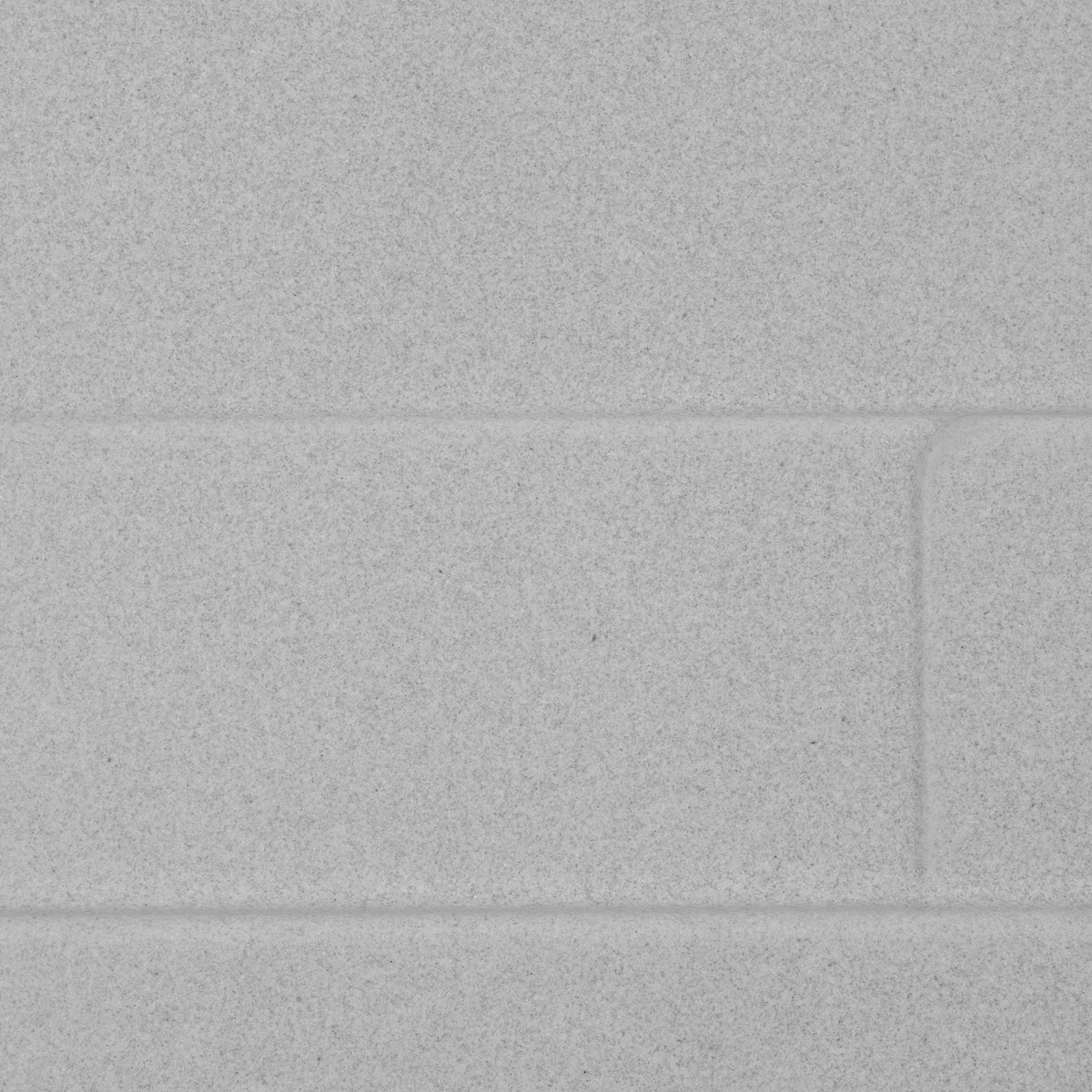Мойка для кухни гранитная прямоугольная KRONER Komposit 650x500x220мм серая с сифоном CV027411