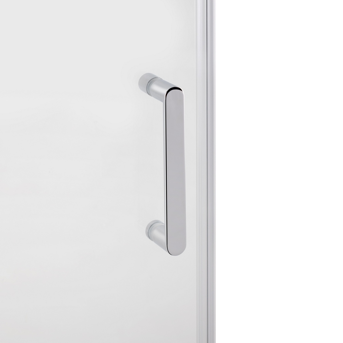 Двері для душової ніші Q-TAP Taurus скляні універсальні розсувні 185x130см прозорі 6мм профіль хром TAUCRM201213C6
