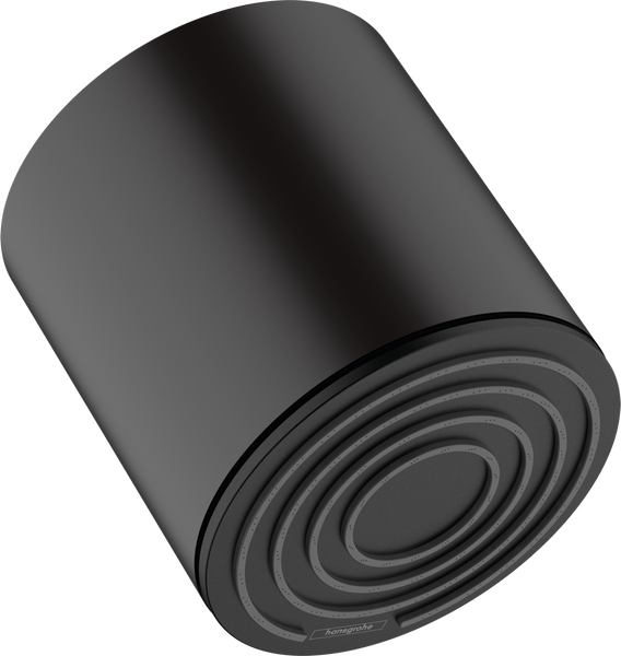 Лейка для верхнего душа HANSGROHE Pulsify S 24130670 круглая 105мм пластиковая черная