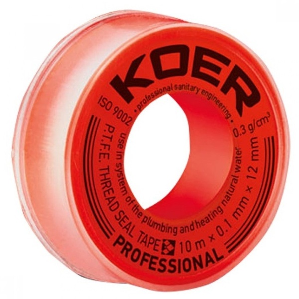 Фум стрічка KOER ST-11 12x0.1 мм 10 м KR2808