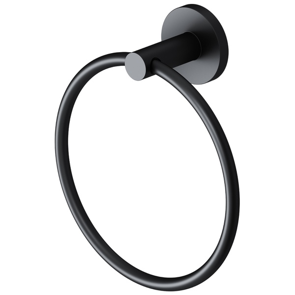 Держатель-кольцо для полотенец AM.PM X-Joy 155мм округлый металлический черный A85A34422
