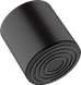 Лейка для верхнего душа HANSGROHE Pulsify S 24130670 круглая 105мм пластиковая черная 1 из 6