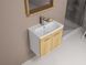 Набор мебели для ванны ROZZY JENORI FIRST коричневый (тумба, зеркало и умывальник с сифоном) RJ20600OK 9 из 12